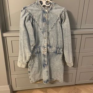 Mango denim dress
